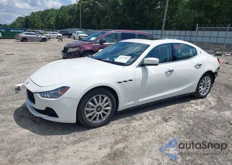 2014 Maserati Ghibli from USA, damaged, VIN ZAM57XSA0E1083944